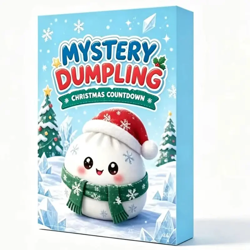 Calendrier de l'Avent – Squishies dumpling, 5 assortiments – vue 2 | Chillvibes