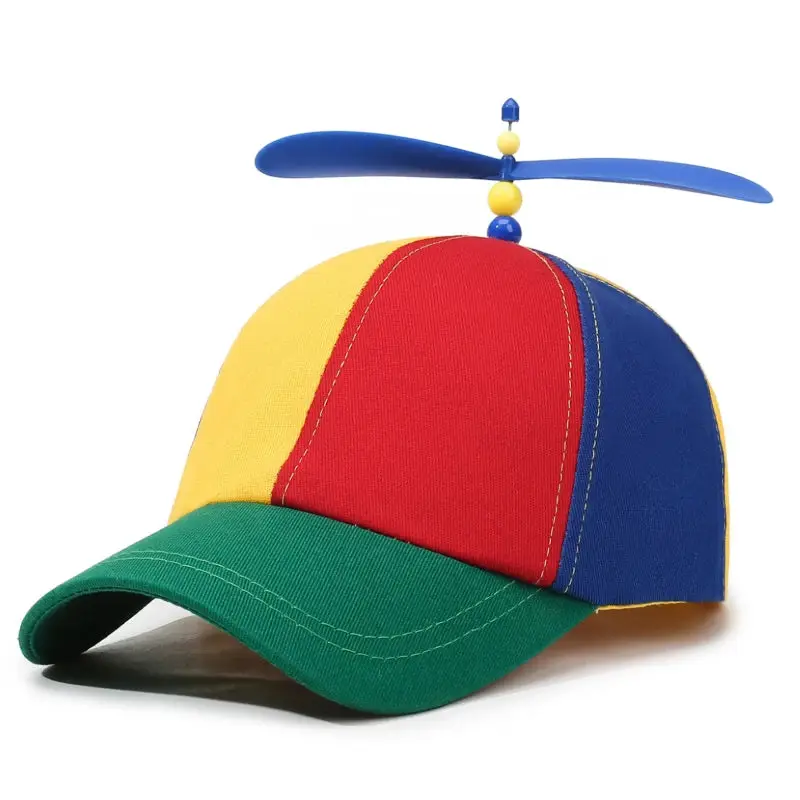 Casquette Baseball Bambou Color-Block – Multicolore | Chillvibes