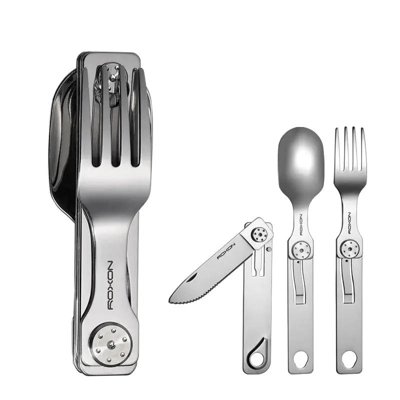 Couverts de camping – Inox démontable, trois versions | Chillvibes