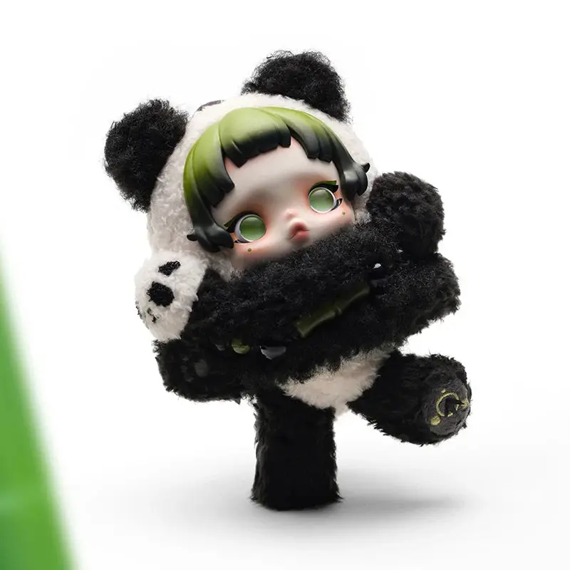 Pendentif peluche POP MART SKULLPANDA Lazy Panda — Édition limitée | Chillvibes