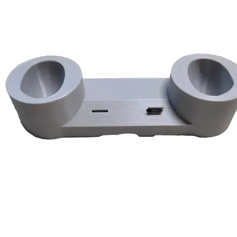 Poignées imprimées en 3D – Miyoo Mini Plus, avec support – vue 3 | Chillvibes
