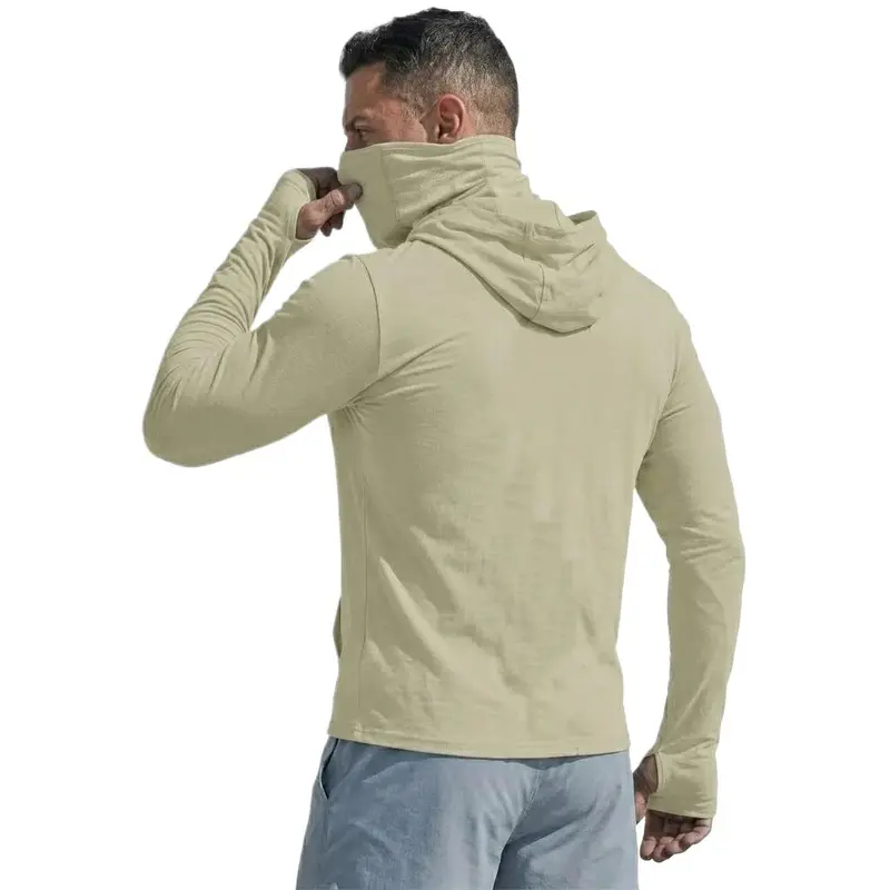 T-Shirt Manches Longues UPF50+ – Hoodie Léger Anti-UV Homme – vue 2 | Chillvibes