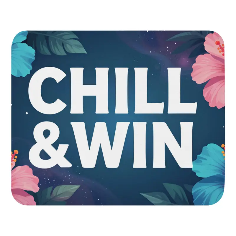 Tapis de souris Chillvibes Chill and Win